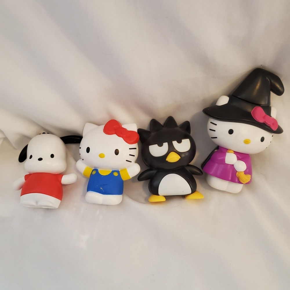 MCDONALDS FIGUREs Hello Kitty, BADTZ Maru, Pochaccu  SANRIO Lot